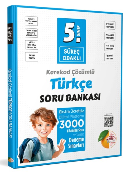 5. Sınıf Süreç Odaklı Türkçe Soru Bankası