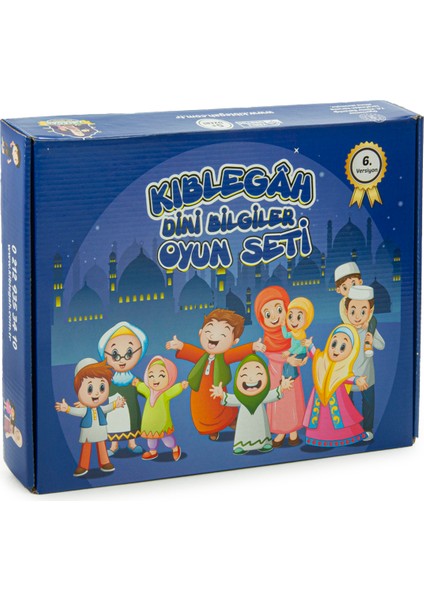 Kıblegah Oyun Seti - Monopoly Benzeri Dini Bilgiler Aile Oyunu