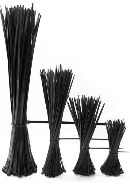 2,5*200 Kablo Bağı Siyah (100 Adet) - Çırt Kelepçe - Klips - Kablo Düzenliyeci fırsatları