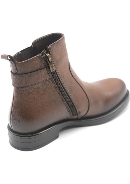 1852533K Kadın Deri Fermuarlı Bot modelleri