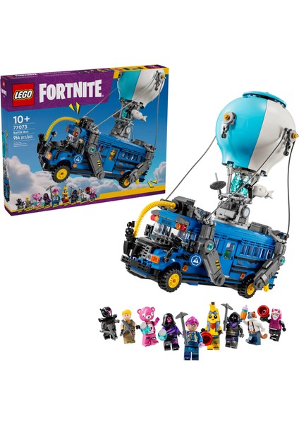 ® Fortnite® Savaş Otobüsü 77073 - 10 Yaş & Üzeri Video Oyunu Seven Çocuklar için Yaratıcı Oyuncak Yapım Seti (954 Parça)