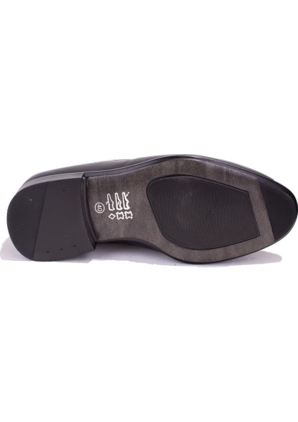 DMA08-2212 Siyah Neolit Taban Klasik Erkek Deri Ayakkabı fırsatları