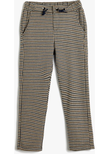 Eşofman Altı Beli Bağlamalı Cep Detaylı