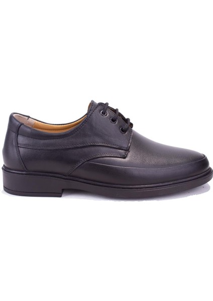 DMA08-08KS Siyah Ortopedik Günlük Kauçuk Taban Erkek Deri Ayakkabı fiyatları