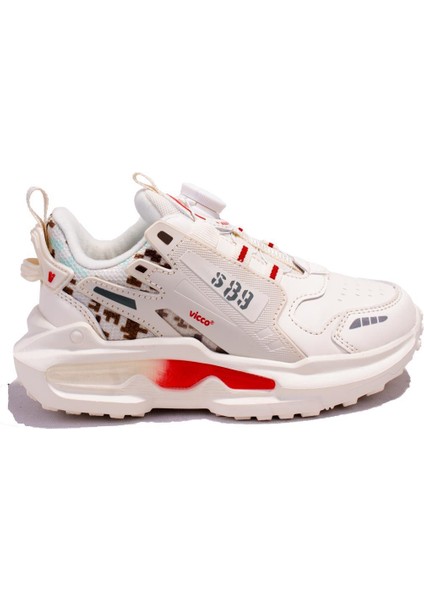 Code 346F24K329 Bej Ortopedik Günlük Erkek Çocuk Spor Ayakkabı