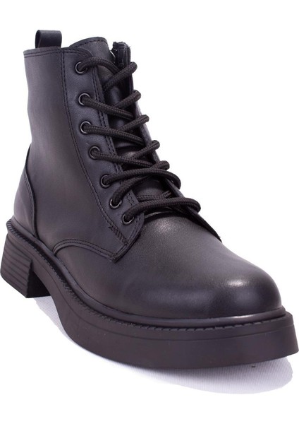 DZA07-3892402 Siyah Günlük Düz Taban Kadın Bot