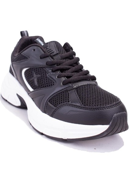 Arlex Tx Siyah Beyaz Ortopedik Günlük Kadın Spor Ayakkabı