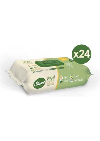 Doğal Organik Pamuklu Temizlik Havlusu 50 Yaprak x 24 Paket fiyatları