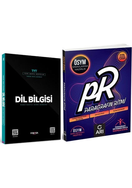 2025 TYT Dil Bilgisi Soru Bankası - Arı Paragrafın Ritmi 2'li Set