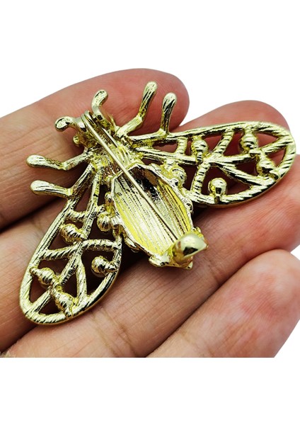 Inci Detaylı Zarif Arı Broşu fırsatları