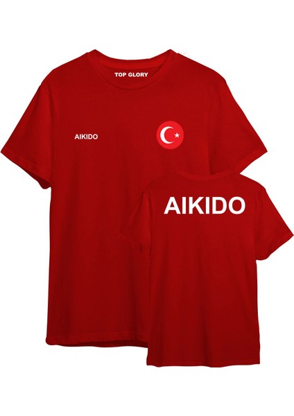 Aikido Baskılı T-Shirt Aikido Tişörtü