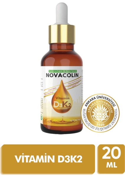 Novacolın Vitamin D3+K2