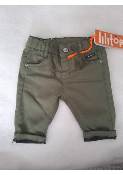 Erkek Bebek Bağcıklı Pantolon
