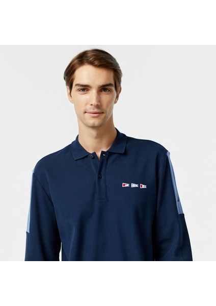 Erkek Lacivert Uzun Kollu Polo K47114T.4NV
