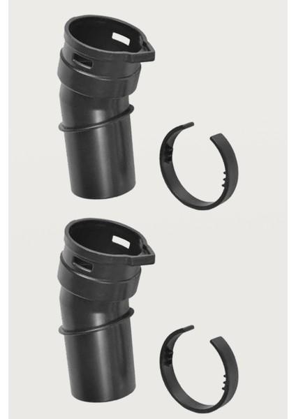 Homend Dustroyer 1251 Uyumlu 2 Adet Süpürge Emici Ara Parçası Dirsek Kısmı