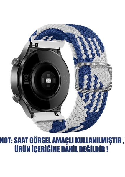 Huawei Watch Gt 5 / Gt 5 Pro (46MM) Dokuma Ayarlanır Tokalı Kordon (22MM) fiyatları