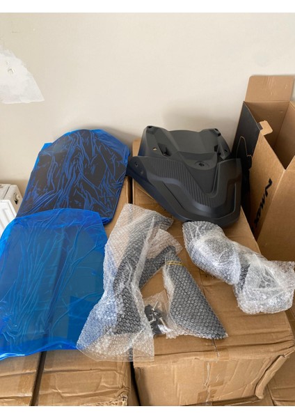 Nmax 125/155 2021-2024 Katlanır Ayna Spoiler ve Siperlik Cam Seti 38 cm Şeffaf modelleri