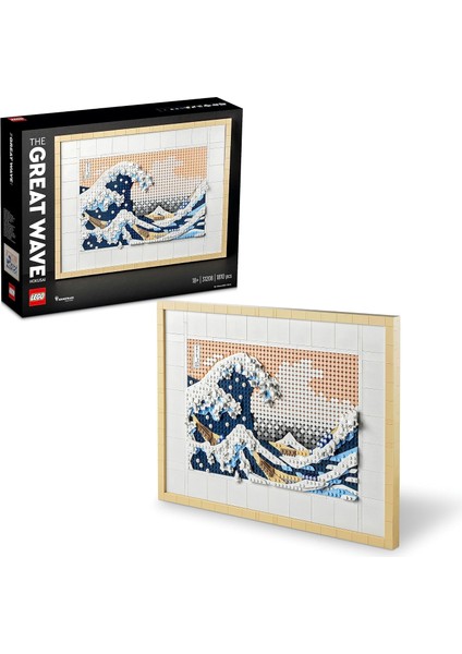 Icons Art Hokusai Büyük Dalga 31208 Sanatseverler ve Yetişkinler Için Japon Tablo Yapım Seti (1810 Parça)