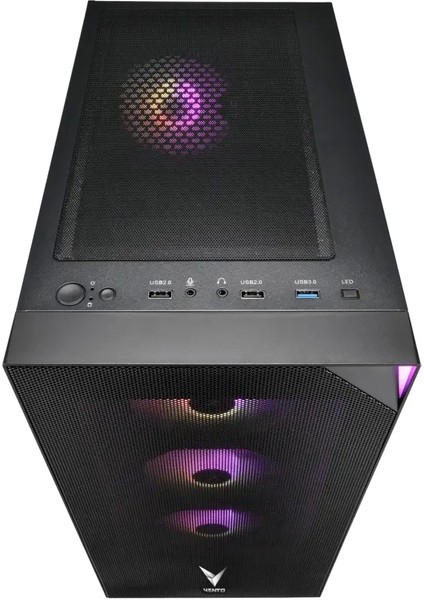 VG4200S Mid Tower, 750W 80+ Siyah, Temperli Cam, Rgb, Atx Gamıng Kasa fırsatları