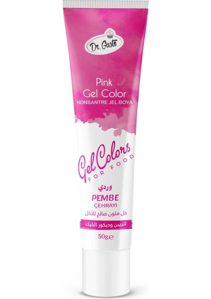 Jel Boya Tüp 50GR Pembe