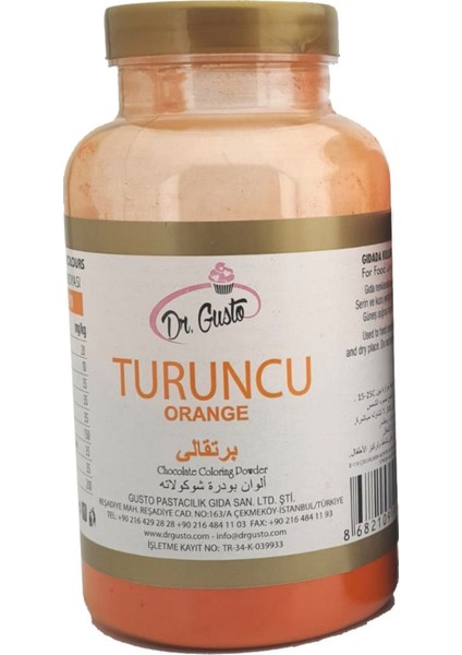 Yağ Bazlı Toz Boya 100GR - Turuncu fiyatları