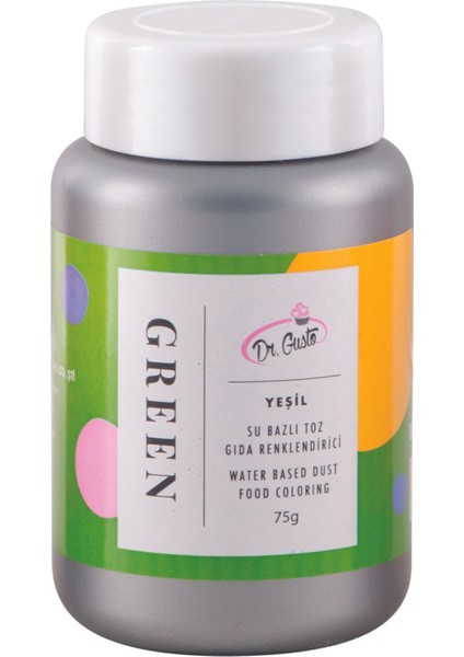 Su Bazlı Toz Boya 75GR - Yeşil fiyatları