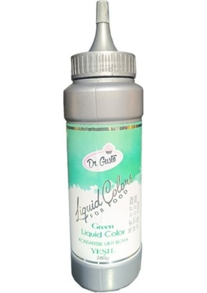 Konsantre Likit Boya Yeşil 280 ml