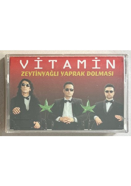 Grup Vitamin Zeytinyağlı Yaprak Dolması Kaset (Jelatininde Sıfır Orjnal Dönem Baskı Kaset)