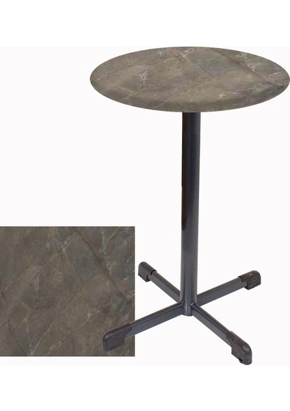 Bistro Masa (Halley Werzalit Yuvarlak 70CM) - Halong