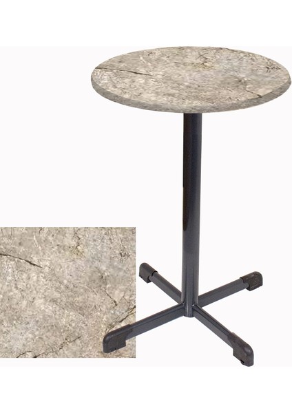 Bistro Masa (Halley Werzalit Yuvarlak 60CM) - Scala Marble