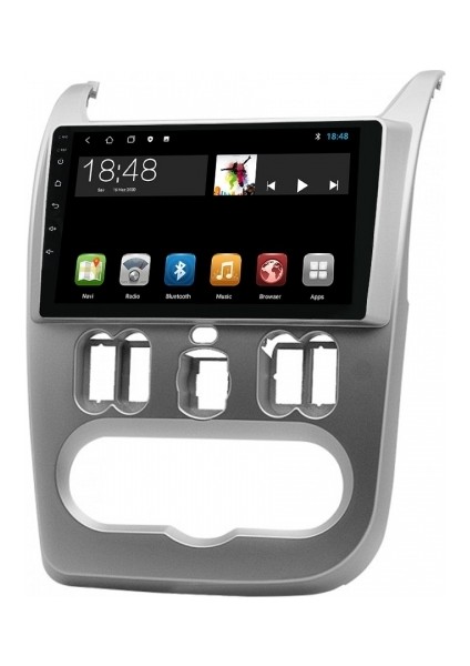 Dacia Duster 2010-2013 4 Gb Ram 32 Gb Hafıza 9 Inç Android Auto Ve Carplay Multimedya Sistemi