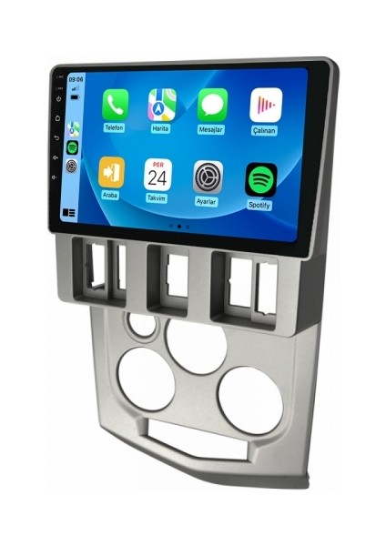 Dacia Logan 2004-2008 L90 8 Gb Ram 128 Gb Hafıza 9 Inç Android Auto Ve Carplay Multimedya Sistemi