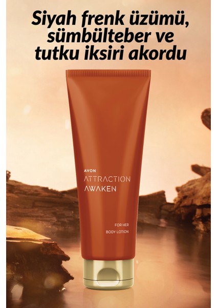 Attraction Awaken Kadın Parfüm ve Vücut Losyonu Paketi modelleri
