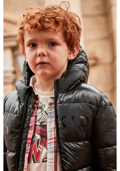 Cool Kids Yazılı Mont - Siyah fiyatları