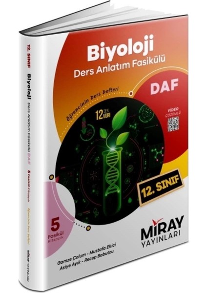 Miray Yayınları 12. Sınıf Biyoloji Ders Anlatım Fasikülleri