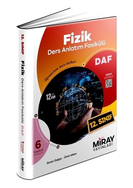 Miray Yayınları Miray 12.sınıf Fizik Daf Ders Anlatım Fasikülü 6 Fasikül