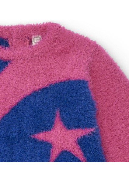 Yıldızlı Peluş Elbise - Pembe modelleri