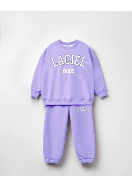 Laciel Paris Lila Alt Üst Takım Unisex