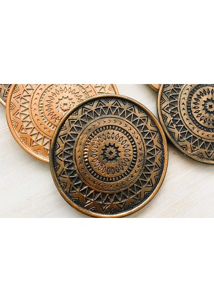 8,7cm Yuvarlak Tabak Bardak Altlığı, Mumluk, Sunumluk Silikon Kalıp K-1260