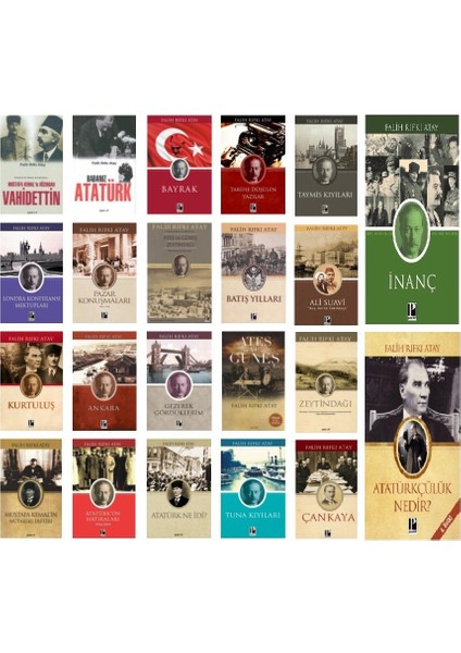 Falih Rıfkı Atay Seti 22 Kitap