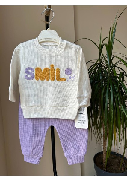 Çocuk & Bebek Unısex Sweatshirt Takım / Kreş,eşofman, Alt Üst Takım 6-18 Ay