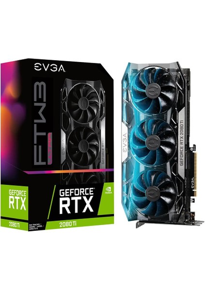 Geforce Rtx 2080TI Ftw3 Ultra 11GB Gddr6 352BIT Nvidia DX12 Rg