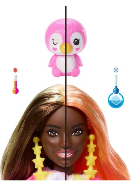 Cutie Reveal Barbie Rüya Renkler Serisi - Penguin HRK40