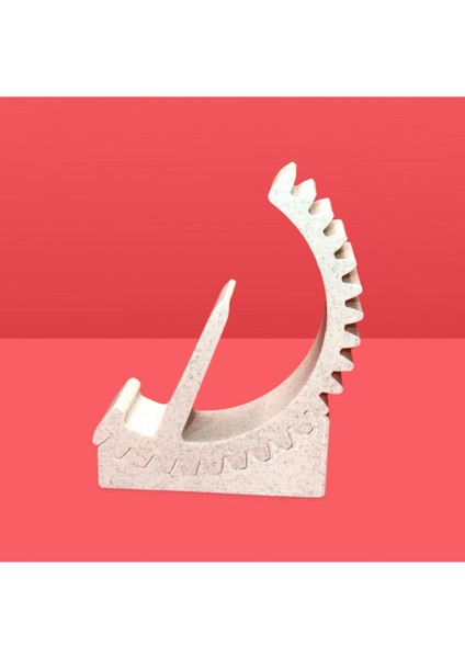 Dişli Tasarımlı Ayarlanabilir Telefon ve Tablet Standı - Mermer Görünümlü fiyatları