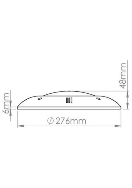 30 Watt Mavi Sıva Üstü Ledli Havuz Lambası Tenda 30w 12 Volt Tenda