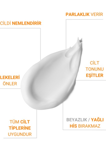 Leke Karşıtı Yüksek Koruyucu Yüz Güneş Kremi Tüm Cilt Tipleri SPF 50+ 50 ml