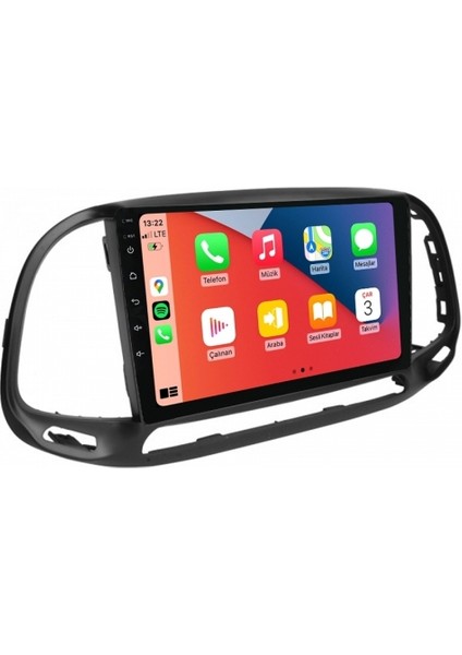 Fiat Doblo 2015-2022 4 Gb Ram 64 Gb Hafıza 9 Inç Android Auto Ve Carplay Multimedya Sistemi