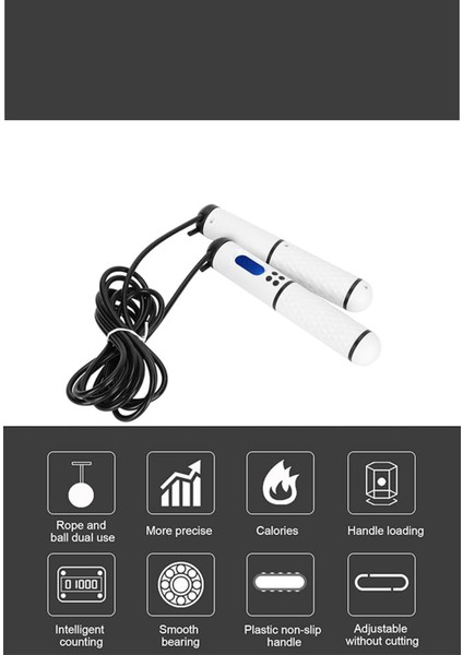 Atlama Ipi, Atlama Ipi Akıllı Elektronik Sayma Egzersiz Atlama Ipi Fitness Ekipmanları S08S fiyatları