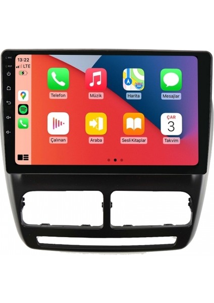 Fiat Doblo 2010-2014 4 Gb Ram 64 Gb Hafıza 10.1 Inç Android Auto Ve Carplay Multimedya Sistemi