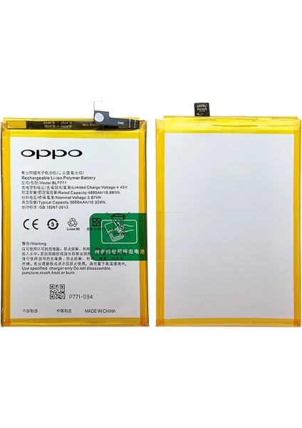 Oppo Realme C25Y Batarya Pil Sıfır Orijinal